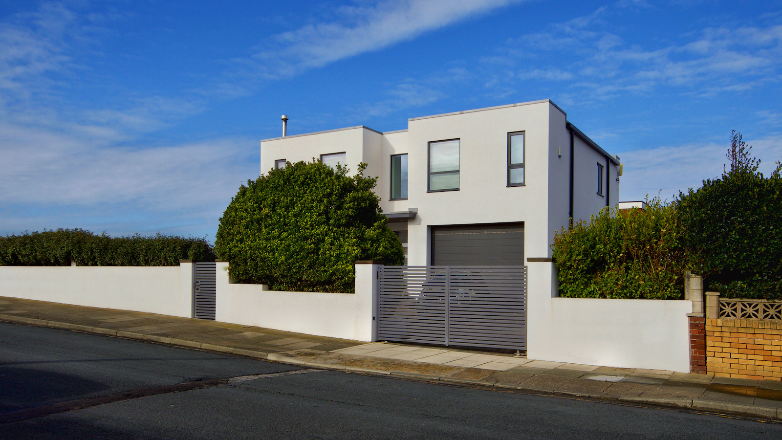 huis met plat dak