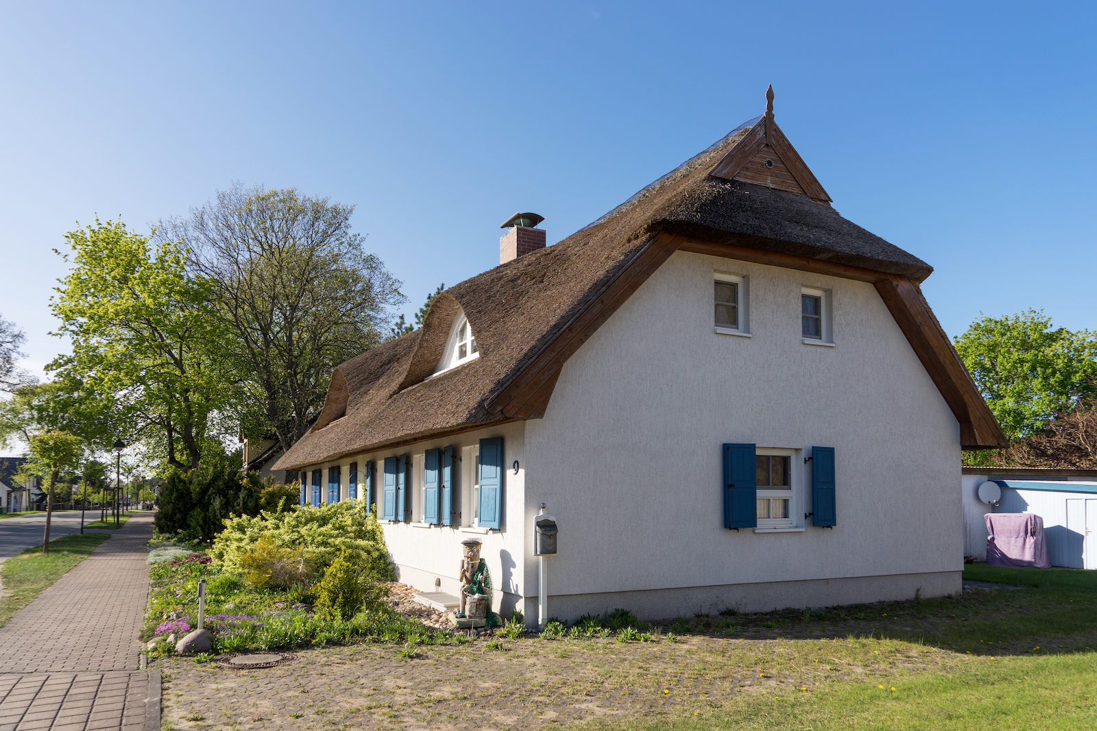 strooien dak